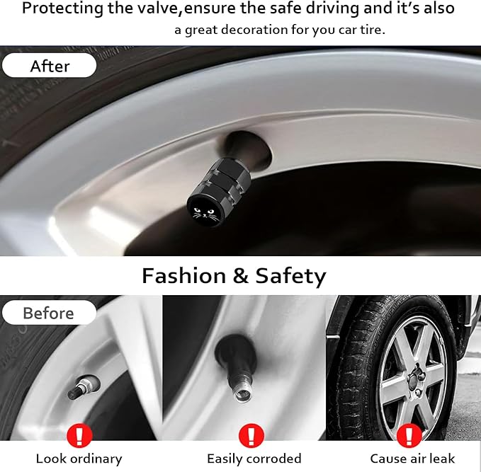 Tire Valve Stem Caps (Cat)