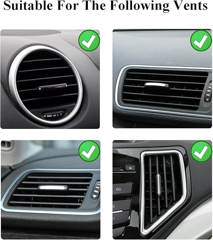 Flower Car Accessories,2pcs White Daisy Bouquet Air Freshener Vent Clips,Car Interior DashBoard Decorations Aesthetics for Women,Refillable Aroma Diffuser