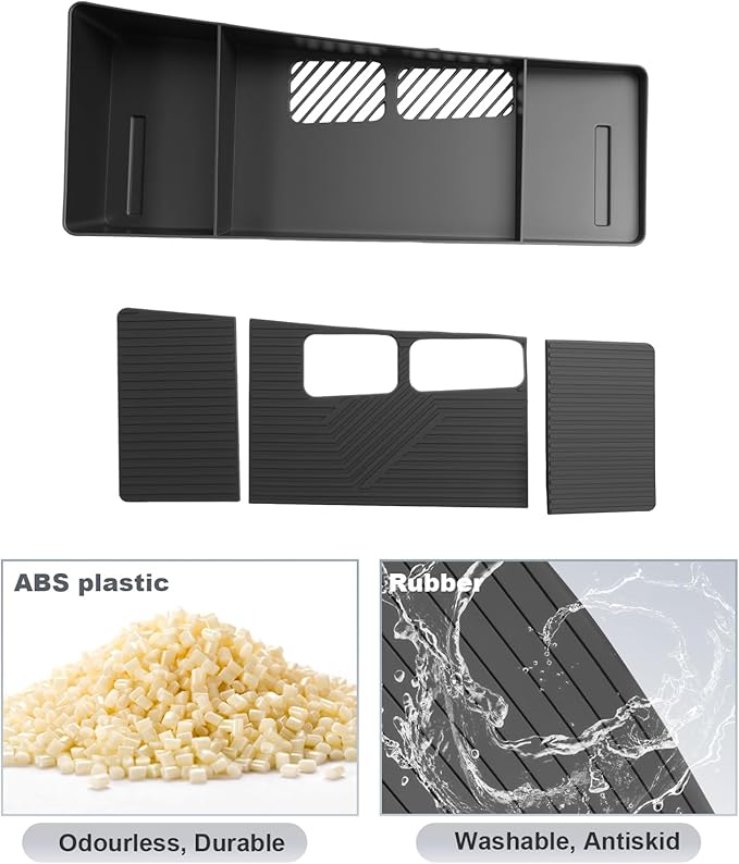 SKTU for 2025 2026 BMW X3 Dashboard Organizer for 2025 2026 BMW X3 (30 xDrive/M50 xDrive) Behind Screen Organizer 2025 2026 X3 Dashboard Tray 2025 2026 X3 Console Tray BMW X3 2025 2026 Accessories