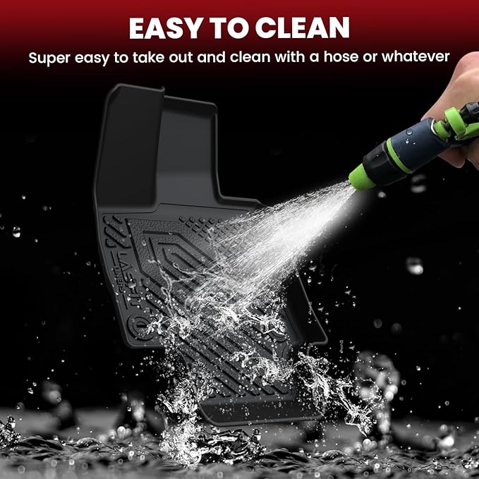 LASFIT Floor Mats&Trunk Mat for Toyota Venza 2021-2025 All Weather TPE Mats Custom Fit Floor Liner for Toyota Venza LE/XLE/Limited/Nightshade 1st and 2nd Row Full Set Car Mats and Cargo Liner, Black