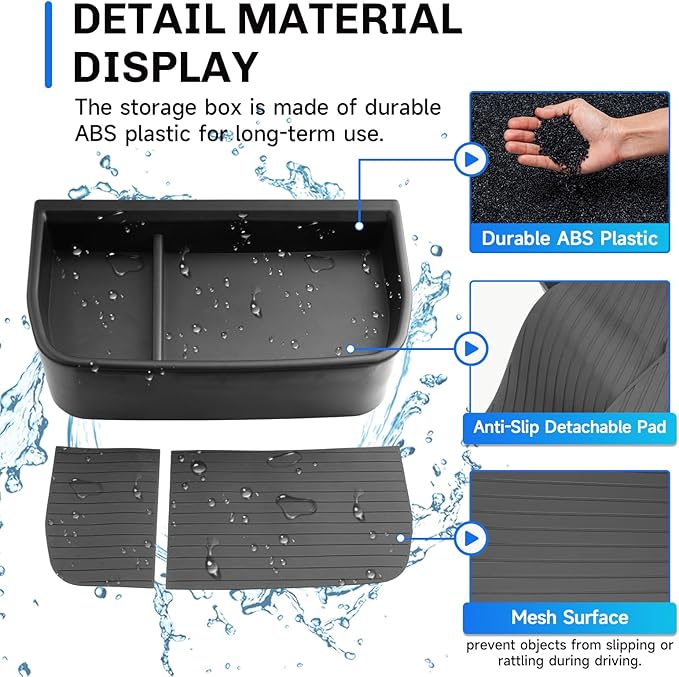 SXCY for 2026 Honda Passport Dashboard Organizer Tray for 2026 Honda Passport Accessories Screen Back Tray 2026 Passport Behind Dash Console Organizer Tray