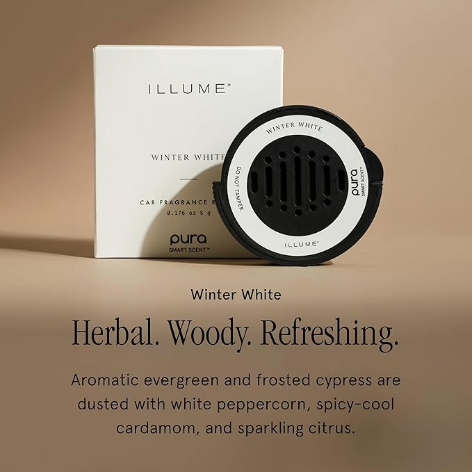 Pura Car Scent Refill - Luxury Fragrance for Smart Diffuser - Long Lasting Scent for 30 Days - Clean & Safe for Car - Coconut Milk Mango