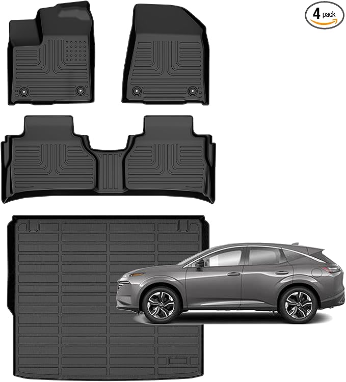 for Nissan Murano Floor Mats 2025,Car Mats for Nissan Murano All Weather Floor Mats Cargo Floor Liner Accessories 2025