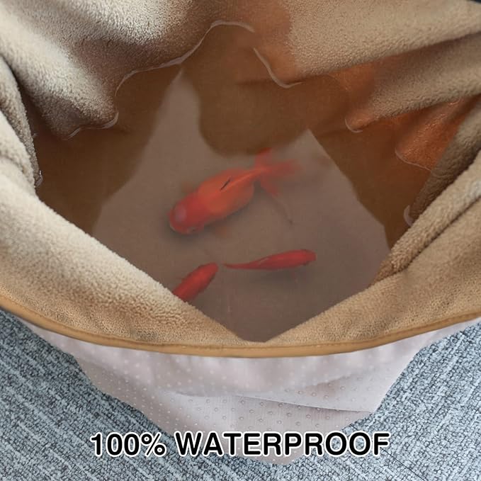 Leader Accessories 2pcs Beige Waterproof Towel Auto Car Seat Cover Protector Machine Washable - Fit Yoga Running Crossfit Athletes Beach Swimming Outdoor Sports