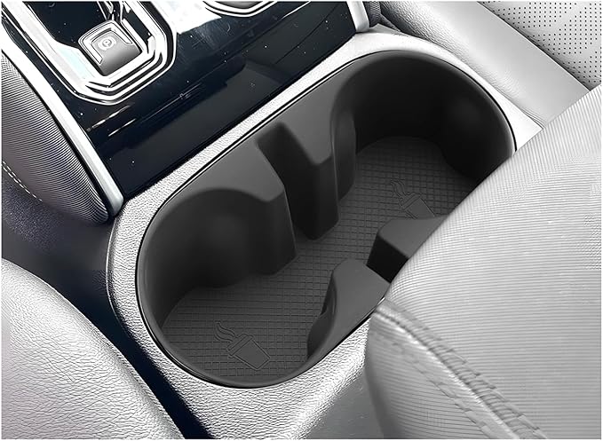 SXCY for 2023-2025 Chevrolet Colorado/Canyon Accessories Cup Holder Insert Silicone Cup Holder Limiter for 2025 Chevy Colorado/Canyon Drink Holder Adapter Non-Slip Drink Stopper Stabilizer