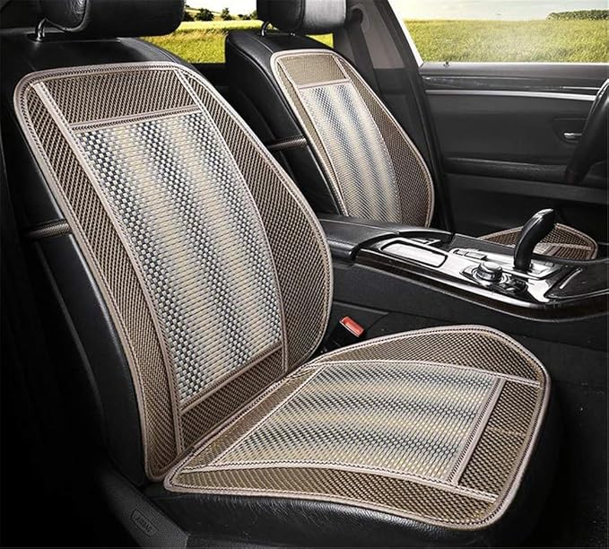 Autopeck Cooling Car Seat Covers Protector Cushion Standard Size Full Air Flow Ventilated Cover Pad Mat Breathable for Car Seat Driver Auto Chair Pads(Auotick is an Upgraded Version)