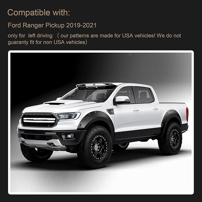 SPEEDWOW Dashboard Dash Board Cover Mat Carpet Compatible with Ranger 2019-2022 (with Storage Compartment, No Audio Outlet)