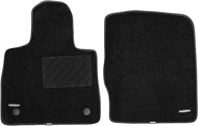 WENNEBIRD Superior Carpet Front Row Floor Mats for 2020-2025 Ford Explorer, 0.6-Inch Ultra-Thick, Noise-Reducing, All-Weather Waterproof Anti-Slip – 2-Pc Set