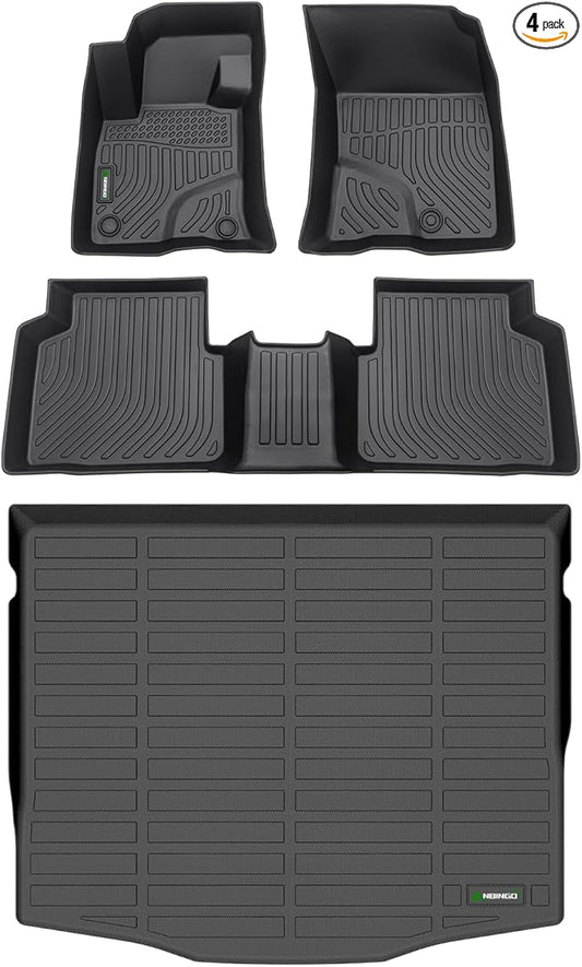 ANBINGO®Fit for Ford Escape Floor Mats 2020-2026(Gasoline Only) All Weather Mats for Ford Escape TPE Car Matt Rugs for Escape Rubber Trunk Carpet for Escape Automotive Accessories