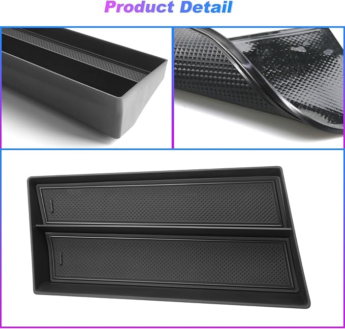 SXCY for 2025 Chevrolet Equinox Center Console Organizer for Chevy Equinox 2025 Accessories Dashboard Tray for Equinox 2025 Accessories 2025 Equinox Screen Back Organizer [Only for Equinox Gas!!]