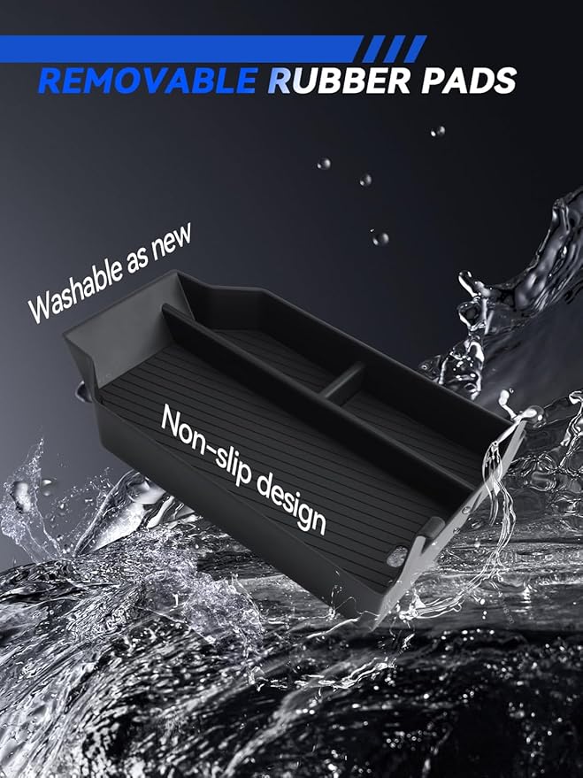 for BMW X3 Center Console Organizer BMW X3 G45 (30 xDrive/M50 xDrive) Accessories Armrest Tray Middle Storage Box Insert Container Durable ABS Plastic