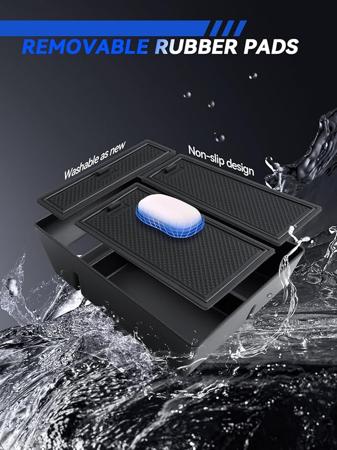 for BMW X5/X6/X7 Center Console Organizer BMW X5/X6/X7 2020 2021 2022 2023 2024 2025 Accessories Armrest Tray Middle Storage Box Insert Container Durable ABS Plastic