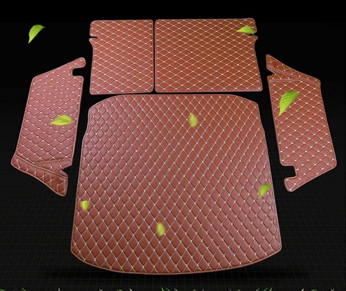 Tesla Model Y Rear Trunk Storage Mat Car Trunk Liner Compatible with Tesla Model Y (2020-2026) 2 Piece