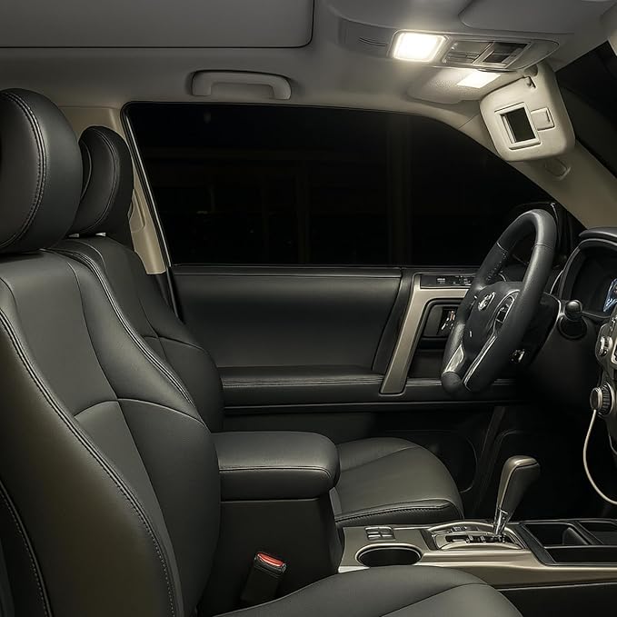 EASY EAGLE LED Interior Car Lights for Tahoe-Suburban-GMC-Yukon-Denali-XL-2007-2014: 16 Piece Kit White LED Light Bulbs - Super Bright 6000K + Install Tool