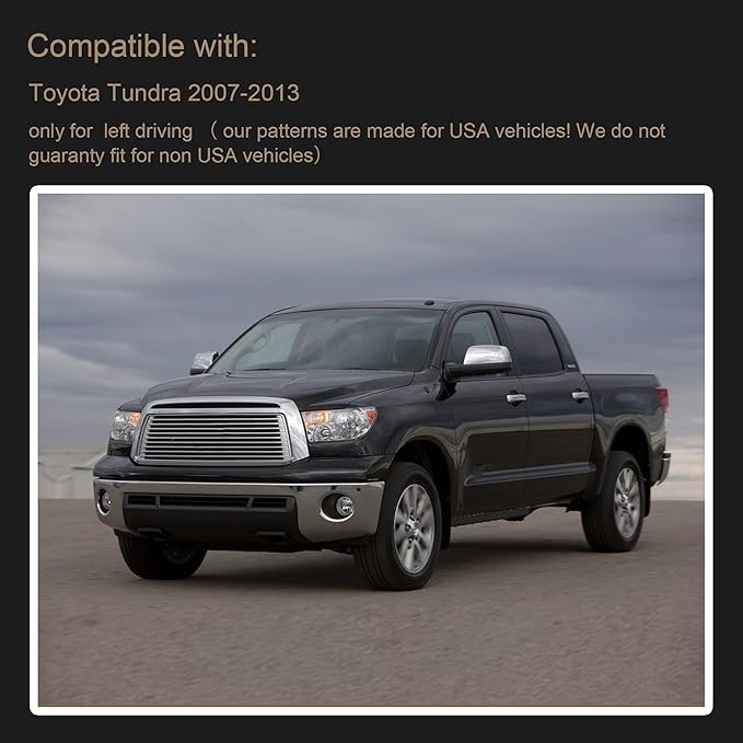 SPEEDWOW Dashboard Dash Board Cover Mat Carpet Compatible with Toyota Tundra 2007-2013