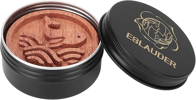 Wood Essential Oil Diffuser, Mini Round Wooden Grain Portable Air Freshener, Oil Diffusers Aromatherapy, for Car Living Room Home Office