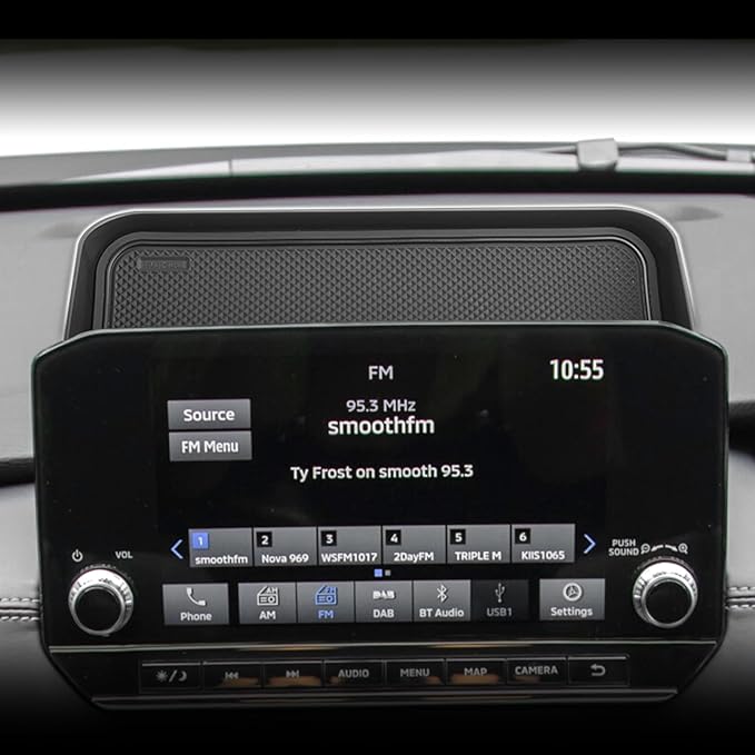 SXCY for 2022-2024 2025 Mitsubishi Outlander Screen Back Organizer [Not for Outlander Sport] 2023 2024 2025 Outlander Dashboard Tray 2023 2024 2025 Outlander Accessories Screen Back Tray