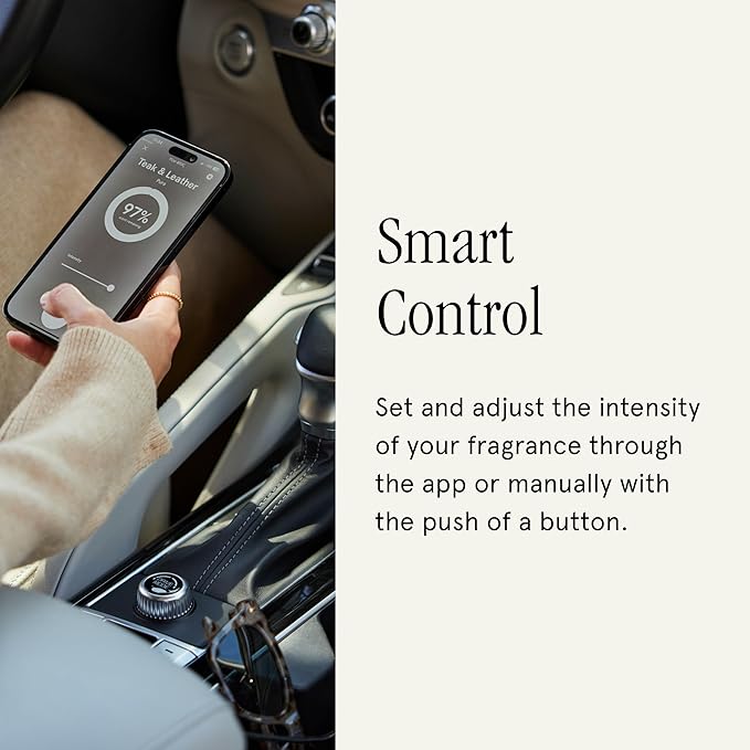 Pura Car Scent Refill - Fragrance for Pura Car Diffuser - Clean & Safe Luxury Diffuser Scent - Long-Lasting Fragrance for 30 Days of Aroma - Fresh Sea Salt