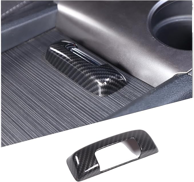 Armrest Box Handle Cover & Side Air Vent Cover & Window Lift Switch Panel Cover Trim Kit Compatible with Hond@ Pilot 2016-2022/ Passport 2019-2023 Accessories ABS (Carbon Fiber Pattern)