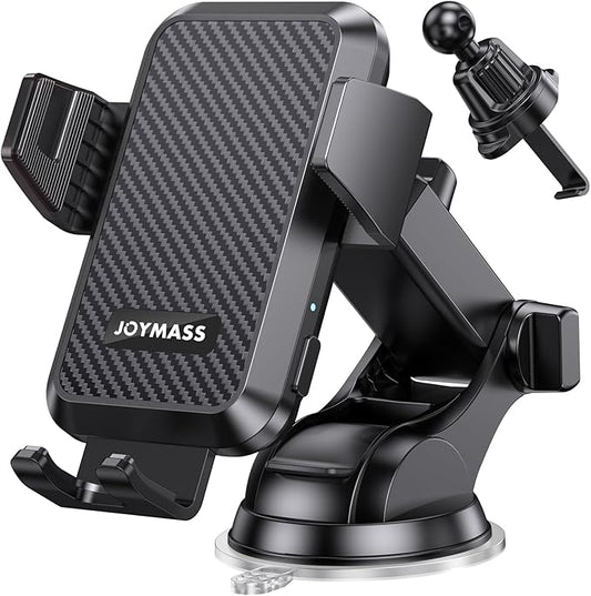 Wireless Car Charger, Phone Holders for Your Car, 15W Auto Clamping Phone Mount Car Accessories for iPhone 16 15 14 13 12 Mini Pro Max 11 XR XS, Samsung Galaxy S24 Ultra S23 S22+ Note 20, etc