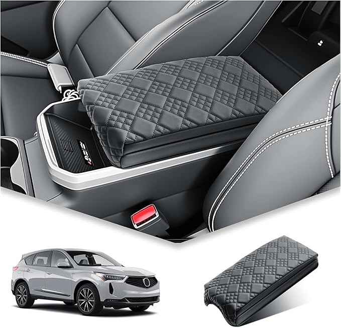 BIBIBO for 2025 2026 GMC Terrain Center Console Armrest Cover 2025 2026 GMC Terrain (Elevation/AT4/Denali) Arm Rest Cover 2025 GMC Terrai Accessories Terrain 2025 2026