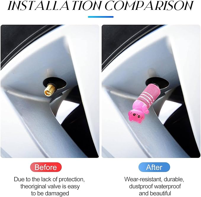 Tire Valve Stem Caps (Cat)