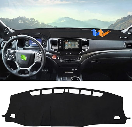Autorder Dashboard Cover Mat for 2019-2025 Honda Passport Accessories Dash Cover Flannel Dash Mat Sunshade Glare UV Rays Protector