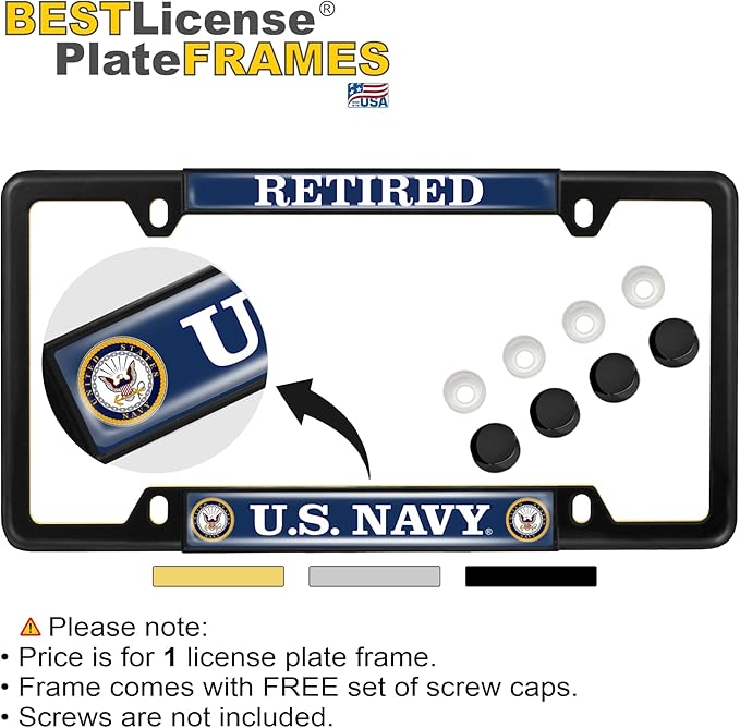 License Plate Frame (Classic)
