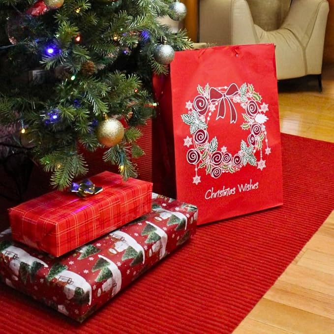 Ottomanson Non Slip Rug with Scraper Pile Durable for Indoor and Outdoor Use - Old Series, 2'7" x 5' (Area Rug), Red