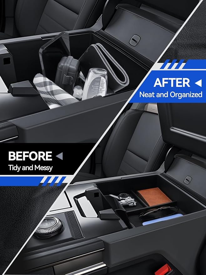 2 Layer for Crosstrek Center Console Organizer 2024 2025 Crosstrek (Premium/Sport/Limited/Wilderness)& 2024 Impreza Accessories Armrest Tray Middle Storage Box Insert Container