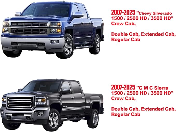 YIERTAI Seat Covers for Silverado Sierra Fit 2007-2024 2025 2026 1500/2500/3500HD Crew Double Extended Cab Waterproof Leather Back Seat Cover(1 Rear Seat Cover/Black-Red)