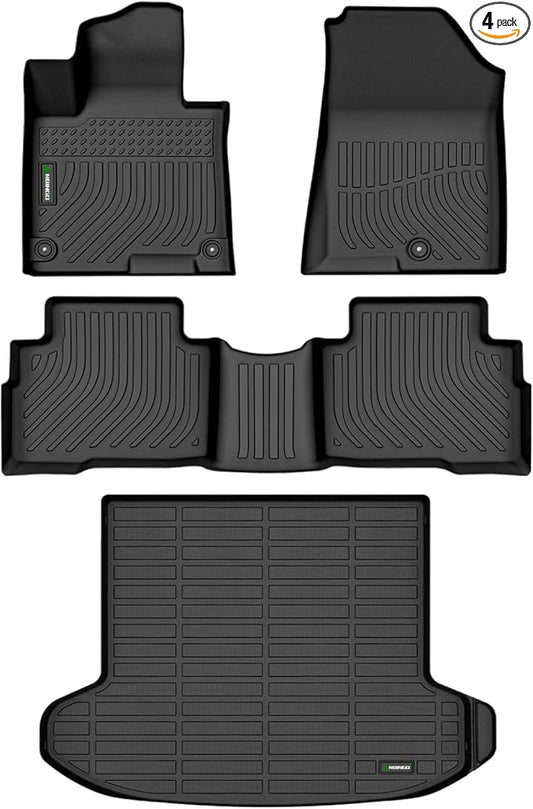 ANBINGO®Floor Mats Fit for Kia Sportage Hybrid 2023-2025 All Weather Mats for Kia Sportage Hybrid TPE Car Matt Rugs for Sportage Hybrid Rubber Trunk Carpet for Sportage Hybrid Automotive Accessories