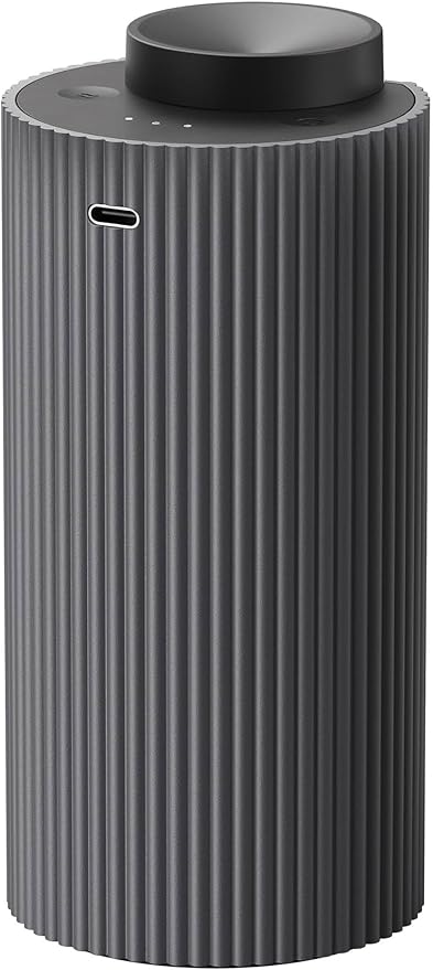AROMADD 2026 Upgraded Smart Scent Air Machine, 20ml Capacity Up to 600 Sq Ft Waterless Essential Oil Diffuser, Battery Operated Portable Cold Air Diffuser for Home Car Office, Titanium Gray