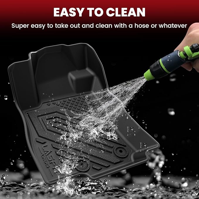 LASFIT Floor Mats for Subaru Forester 2026 2025 (Not Fit Hybrid & Wilderness), All Weather TPE Custom Fit Floor Liners for Subaru Forester 2025-2026 Base/Premium/Sport/Limited/Touring Car Mats