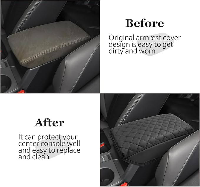 SKTU 2024 2025 2026 Crosstrek Center Console Cover for 2024-2026 Subaru Crosstrek/Impreza Armrest Cover 2024-2026 Crosstrek Wilderness Armrest Pad Subaru Crosstrek 2024 2025 2026 Accessories