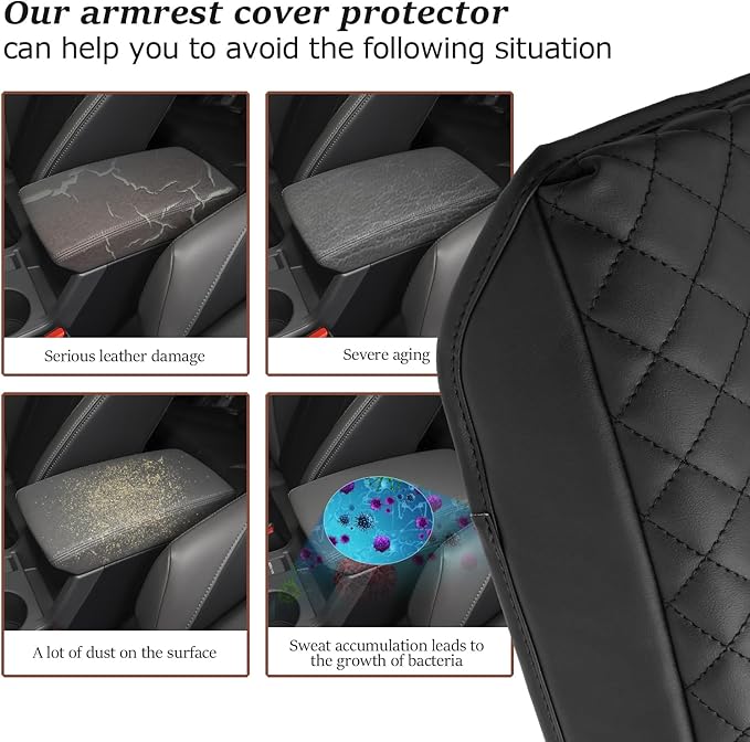 SKTU 2024 2025 2026 Crosstrek Center Console Cover for 2024-2026 Subaru Crosstrek/Impreza Armrest Cover 2024-2026 Crosstrek Wilderness Armrest Pad Subaru Crosstrek 2024 2025 2026 Accessories