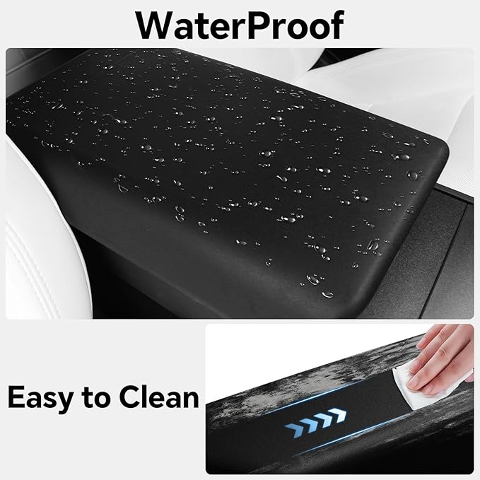 2026 Armrest Cover for Model Y Juniper Console Cover Armrest Cover Protection TPE Tesla Model 3 Highland Interior Accessories 2024-2025