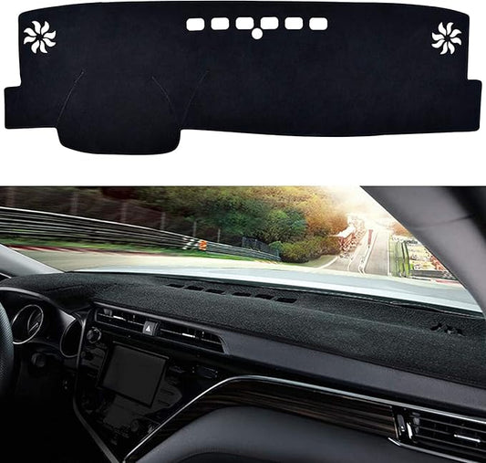 SPEEDWOW Dashboard Dash Board Cover Mat Carpet Compatible with 2018-2023 Toyota Camry