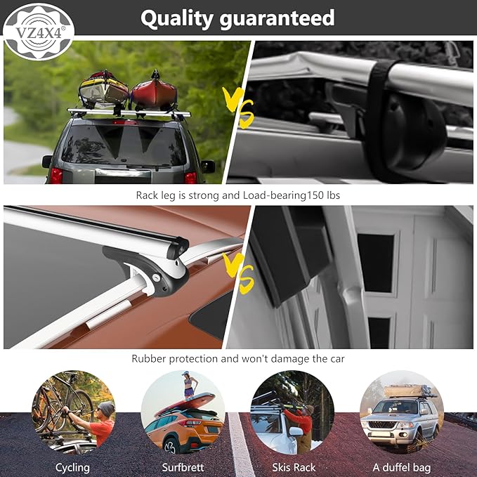 Universal Roof Rack Cross Bars