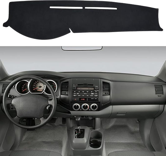 SPEEDWOW Dashboard Dash Board Cover Mat Carpet Compatible with Toyota Tacoma 2005-2015