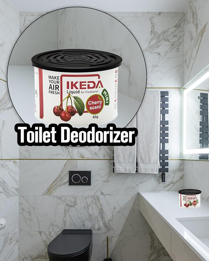 Car Air Fresheners | 4pcs 60ml Automobile Scents | Long Lasting 30-days Keep Fragrance | Home Remove Odor | Nature Aromas Diffuser for Auto Bathroom Garden Deodorizer (Cherry, 4Pcs)