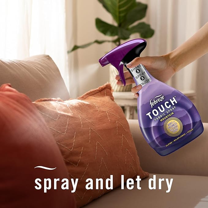 Touch Fabric Spray, Ocean & Mountain, 16.9 oz, Pack of 2