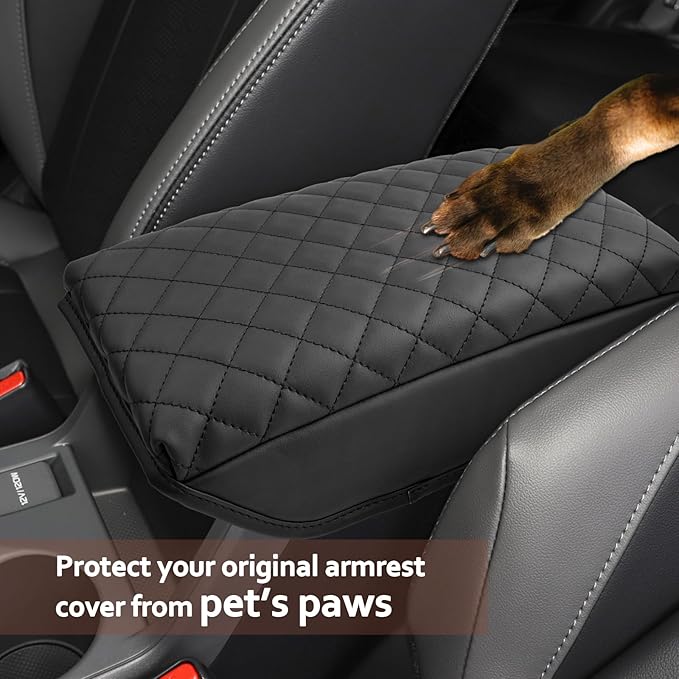 SKTU 2024 2025 2026 Crosstrek Center Console Cover for 2024-2026 Subaru Crosstrek/Impreza Armrest Cover 2024-2026 Crosstrek Wilderness Armrest Pad Subaru Crosstrek 2024 2025 2026 Accessories