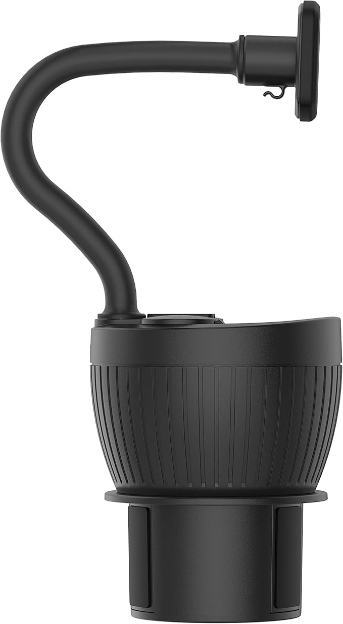 Scosche MAGPCUP MagicMount PowerHub Magnetic Car Cup Holder Phone Mount - Strong Magnet Car Mount for iPhone and Android - Secure Magnetic Cell Phone Holder - USB Charging Ports for Multiple Devices