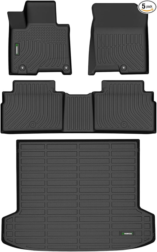 ANBINGO®Floor Mats & Cargo Liner for Hyundai Tucson PHEV (Plug-in Hybrid) 2022-2026 All Weather Mat for Tucson TPE Car Matt Rugs for Tucson Rubber Trunk Carpet Accessories