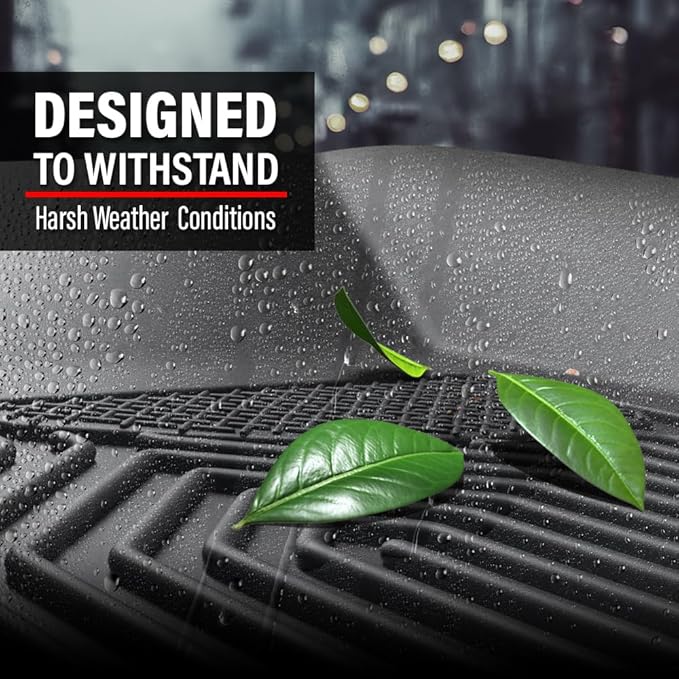 ANDPLAY TPE Floor Mats Liners Compatible with Honda Civic 2022-2025/ Acura Integra 2023 2024 2025（Fit Rear Seats Wthout USB Ports） All Weather Protection Black Floor Liners alfombras para carro