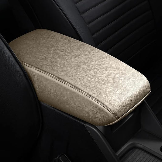 AOMSAZTO Armrest for 2011-2019 Ford Explorer Beige