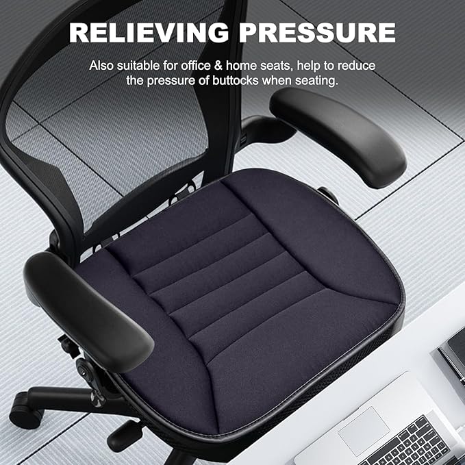 Universal Seat Cushion, Comfortable Seat Cover with Full Back Support in Winter