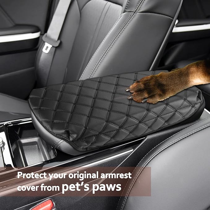 SKTU for 2024 2025 2026 Kia K5 Armrest Cover for 2021-2025 2026 K5 Center Console Cover 2024 2025 2026 K5 Seat Box Cover Kia K5 2024 2025 2026 Accessories Center Console Soft Cushion