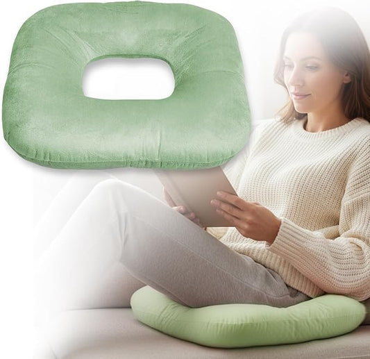 Donut Pillow for Tailbone Pain Relief, Wheelchair Cushion for Hemorrhoids and Bed Sores, Pregnancy, Donut Pillow Suitable for Office, Long Travel, Car and Home Sofa